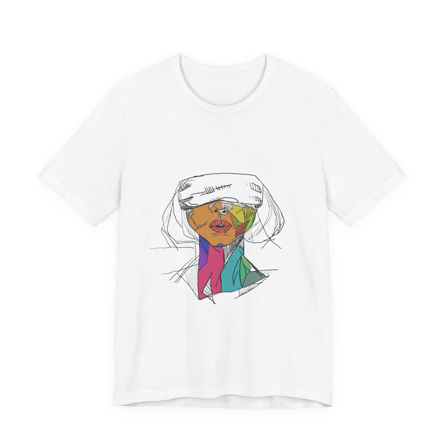 Colorful Art Graphic Tee for Creative Souls, Unisex Jersey Short Sleeve T-Shirt, Unique Artist Design, Casual Wear, Gift for Art Lovers