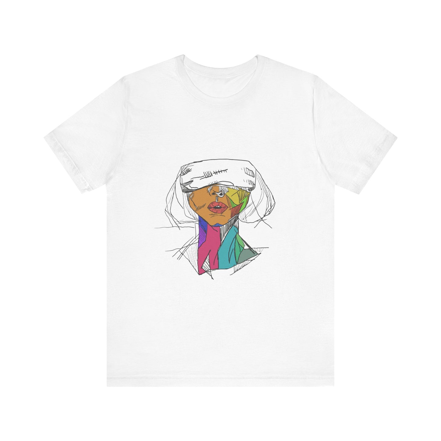 Colorful Art Graphic Tee for Creative Souls, Unisex Jersey Short Sleeve T-Shirt, Unique Artist Design, Casual Wear, Gift for Art Lovers